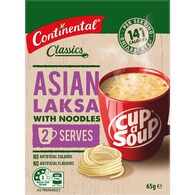 Continental Classics Cup A Soup Laksa With Noodles