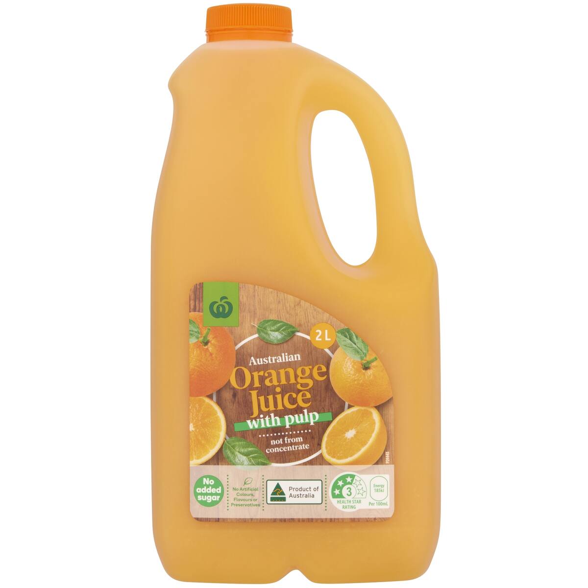 Woolworths Orange Juice With Pulp 2l bunch