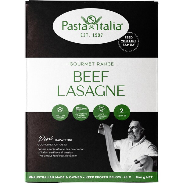 Pasta Italia Beef Lasagne 800g