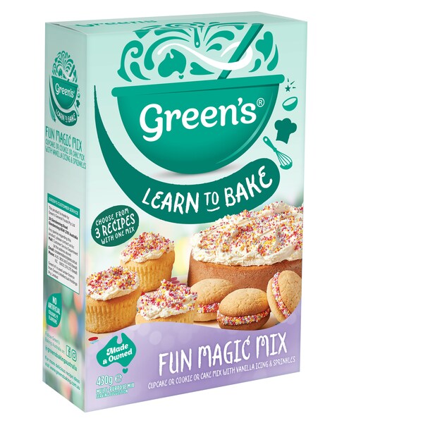 Green's Learn To Bake Fun Magic Mix 430g