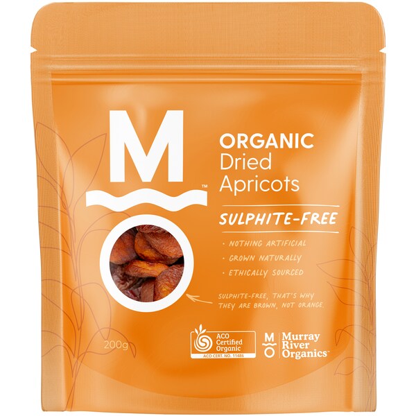 Murray River Organics Dried Apricots 200g