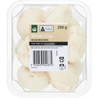 Woolworths Mushrooms Cups Punnet