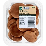 Woolworths Mushrooms Shiitake Punnet