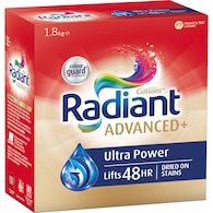 Radiant Advanced+ Ultra Power Laundry Detergent Washing Powder