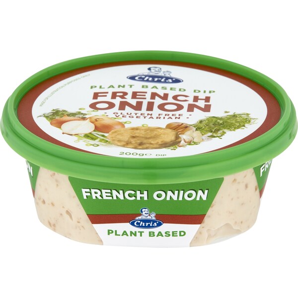 Chris' Plant Based French Onion Dip 200g