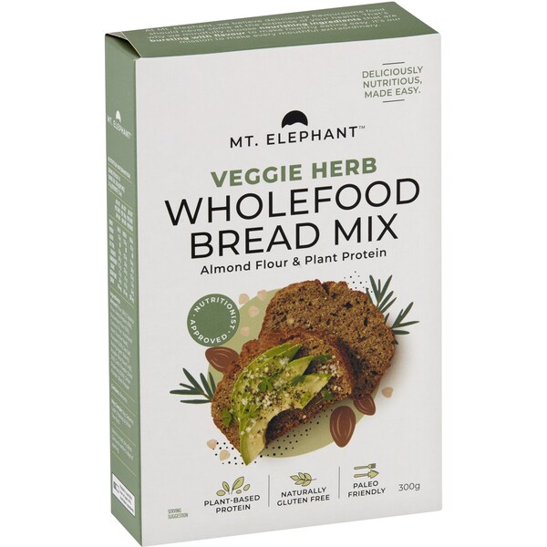 Mt Elephant Protein Bread Savoury 300g