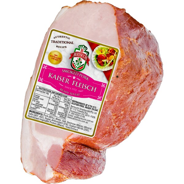 Bertocchi Smoked Pork Kaiser Fleisch 300g - 400g
