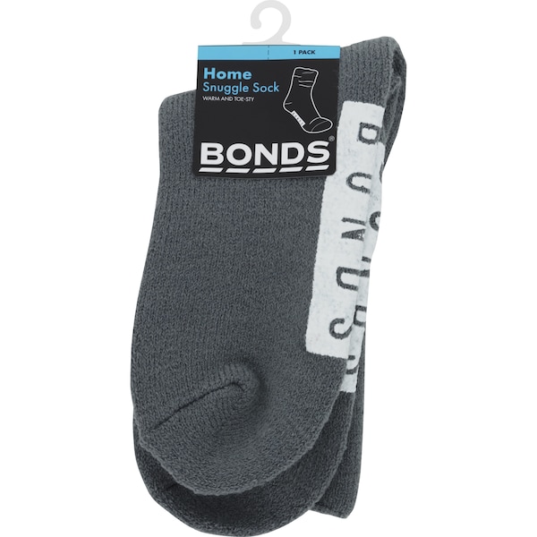 Bonds Mens Snuggle Socks Grey Medium - Large Each