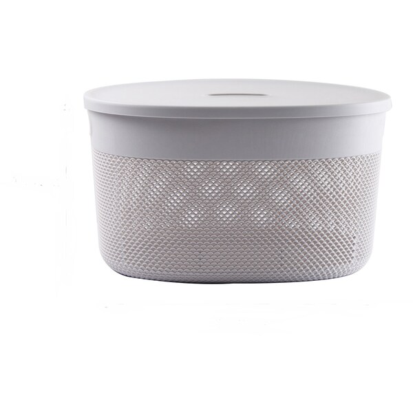 Inspire Plastic Storage With Lid Medium each