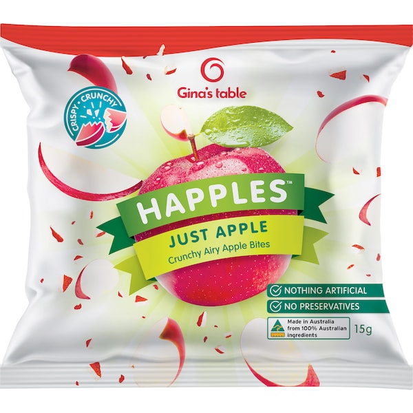 Gina's Table Happles Just Apple Bites 15g