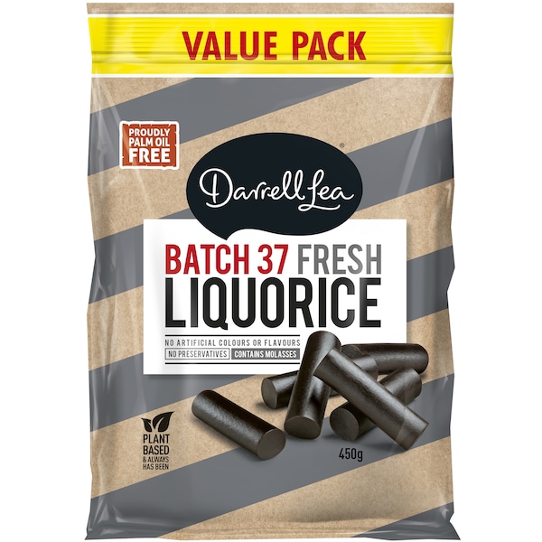 Darrell Lea Batch 37 Fresh Liquorice 450g