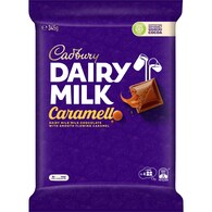 Cadbury Dairy Milk Caramel Chocolate Caramello Large Block