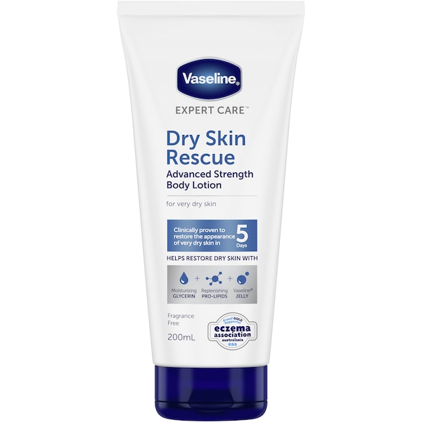 Vaseline Expert Care Dry Skin Rescue Advanced Strength Body Lotion 200mL