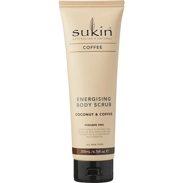Sukin Coffee & Coconut Energising Body Scrub 200mL