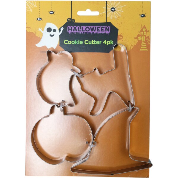 Halloween Cookie Cutter 4 Pack