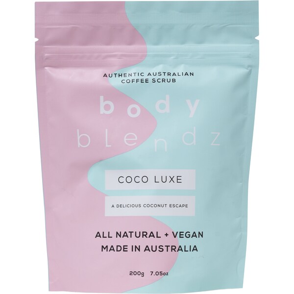 Body Blendz Coco Luxe Coffee Scrub 200g