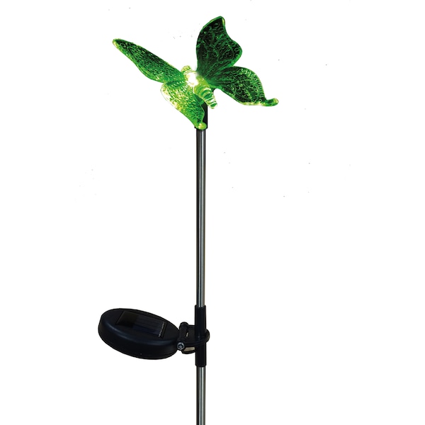 Gardman Solar Decorative Pole Light Butterfly each