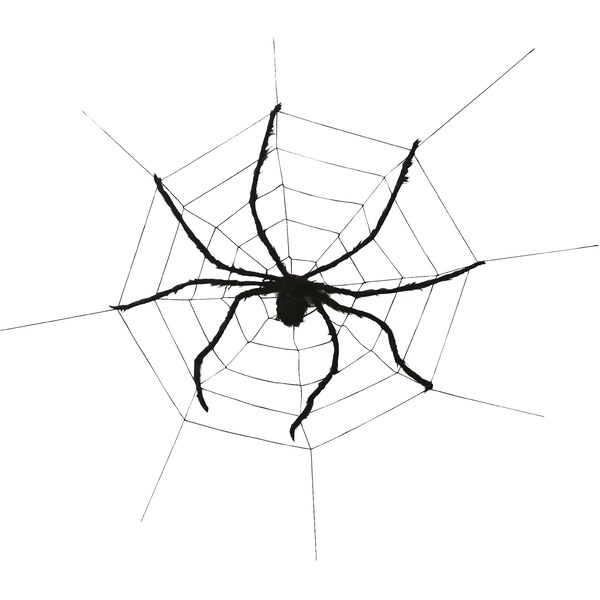 Halloween 2 Metre Spider Web Hanging Decoration Each