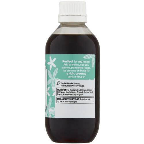 Woolworths Vanilla Extract 200ml bunch