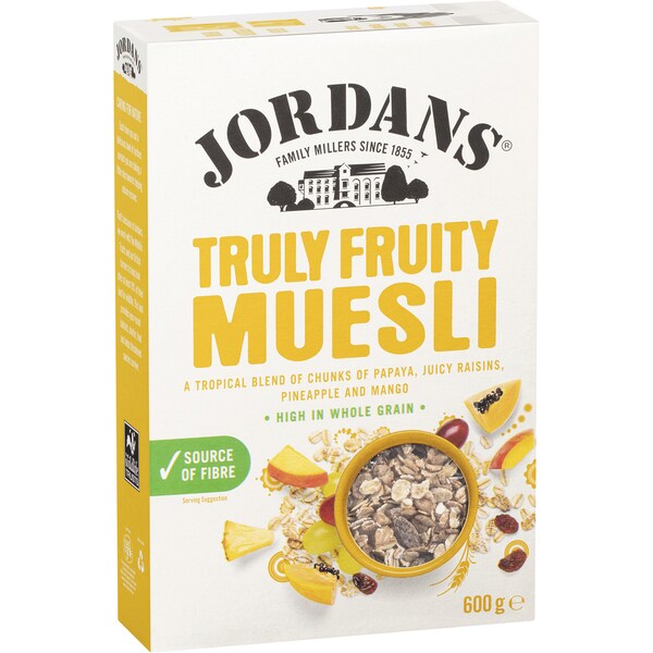 Jordans Truly Fruit Muesli 600g
