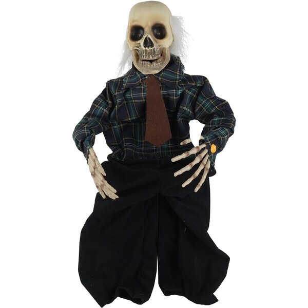 Halloween Deluxe Animated Skull Each