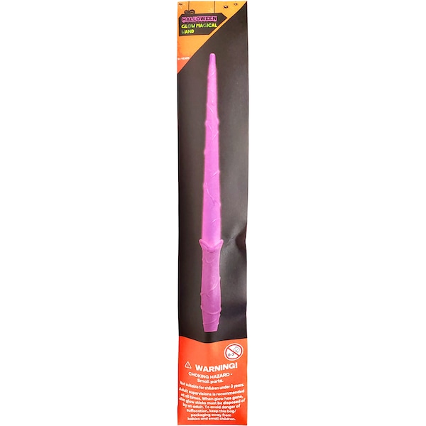 Halloween Glow Magical Wand Purple Each