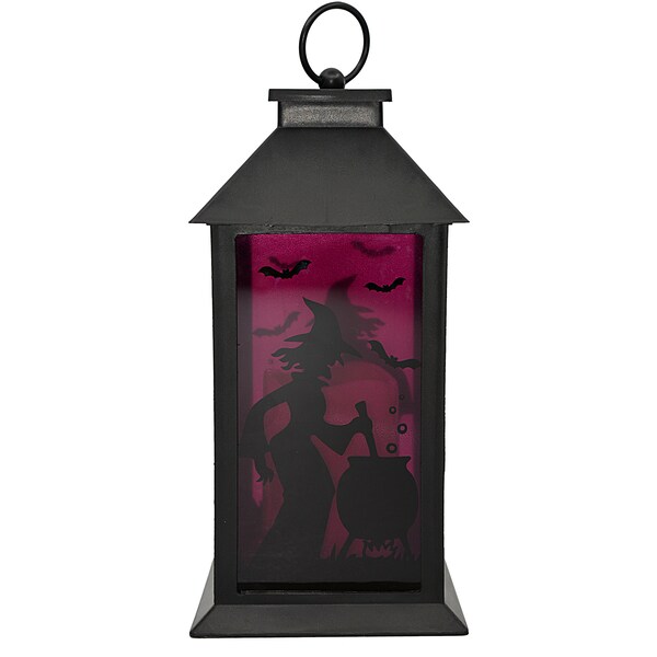 Halloween Tabletop Lantern Witch Each
