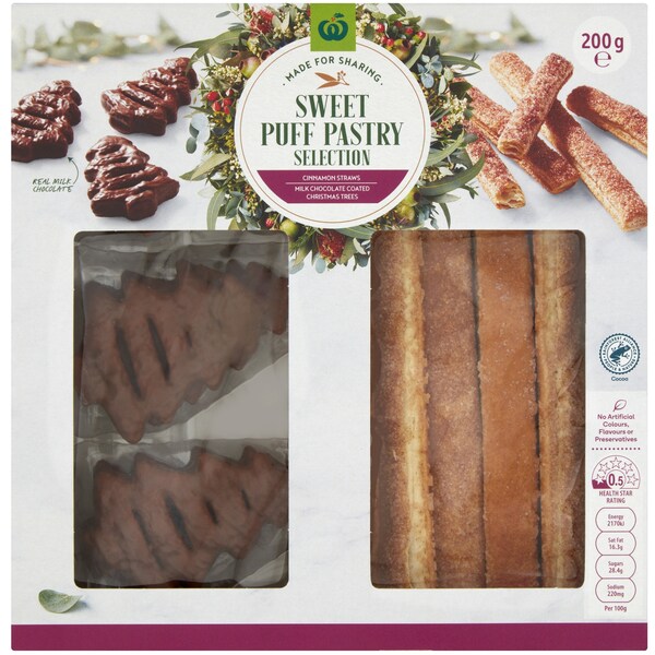 Woolworths Sweet Pastry Selection 200g
