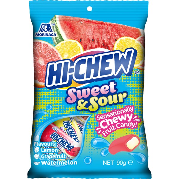 Hi-Chew Fruit Candy Sweet & Sour 90g