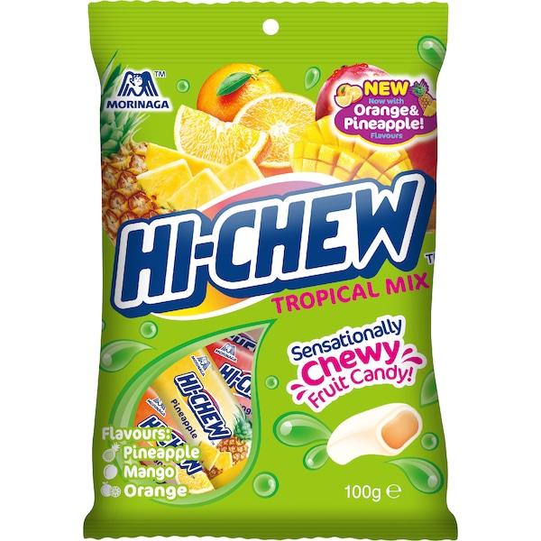 Hi-Chew Fruit Candy Tropical Mix 100g