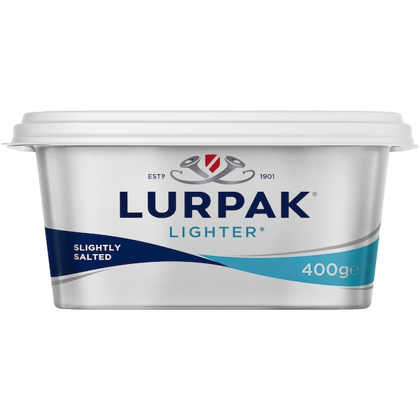 Lurpak Lighter Slightly Salted Spread 400g