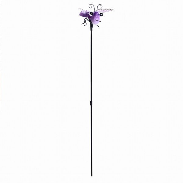 Discovery Garden Discovery Garden Metal Bug Stake Butterfly Purple Each