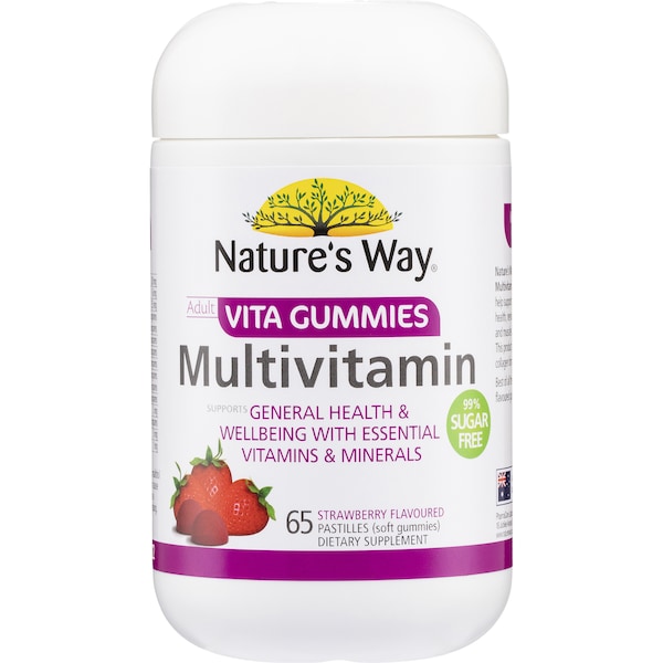 Nature's Way Adult Vita Gummies 99% Sugar Free Multivitamin 65 pack