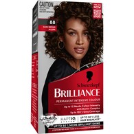 Schwarzkopf Brilliance 88 Dark Brown Allure Permanent Hair Dye
