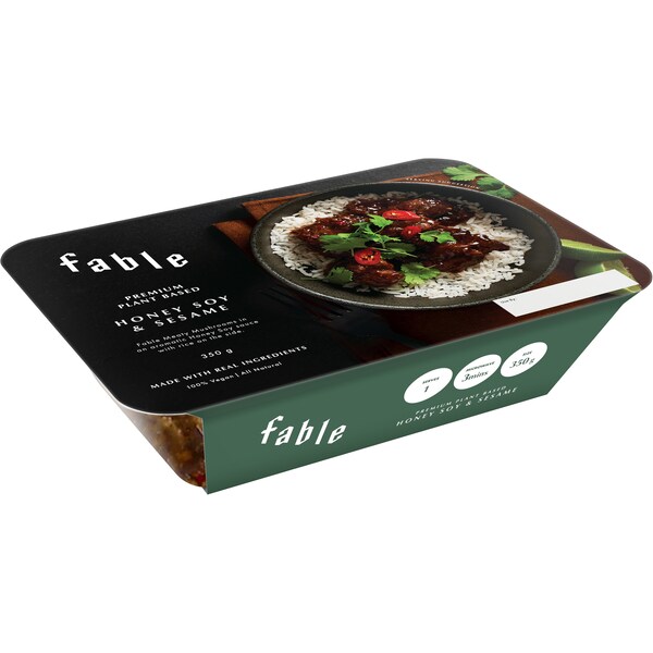 Fable Premium Plant Based Honey Soy & Sesame With Rice 350g