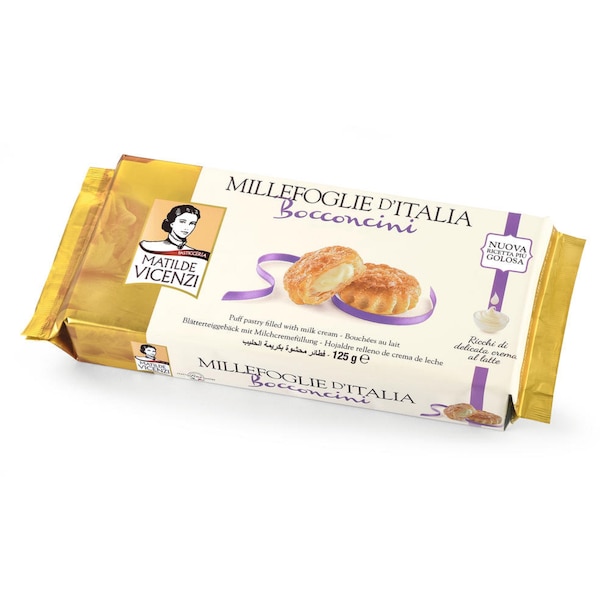 Vicenzi Bocconcini With Milk Cream 125g