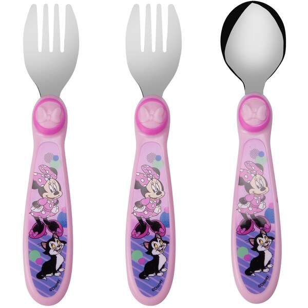 Tomy Minnie Scuplted Flatware 3 pack