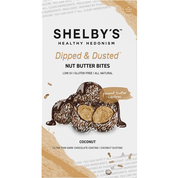 Shelby's Nut Butter Bites Coconut 100g