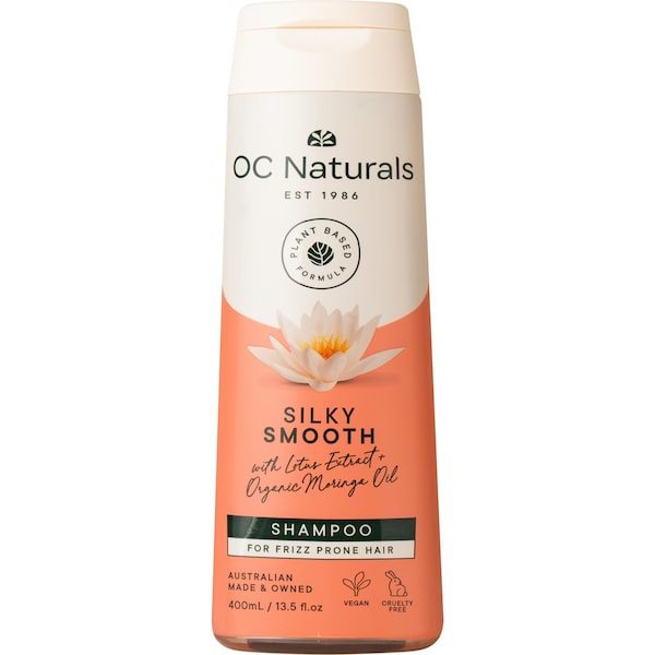 OC Naturals Silky Smooth Shampoo For Frizz Prone Hair 400mL