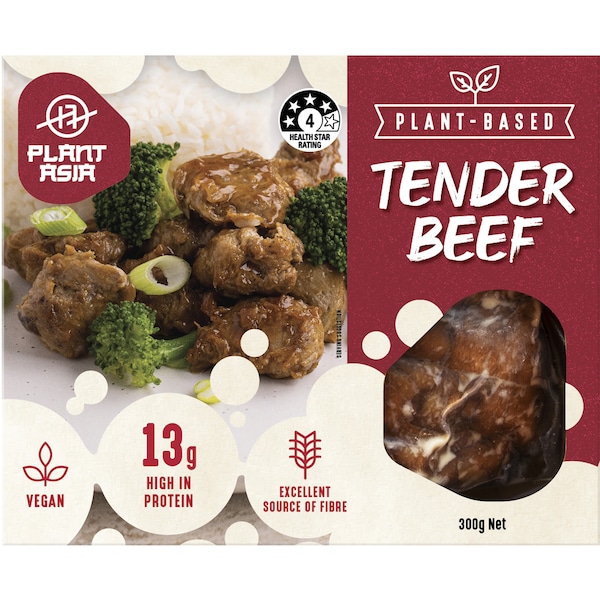 Plant Asia Tender Beef 300g