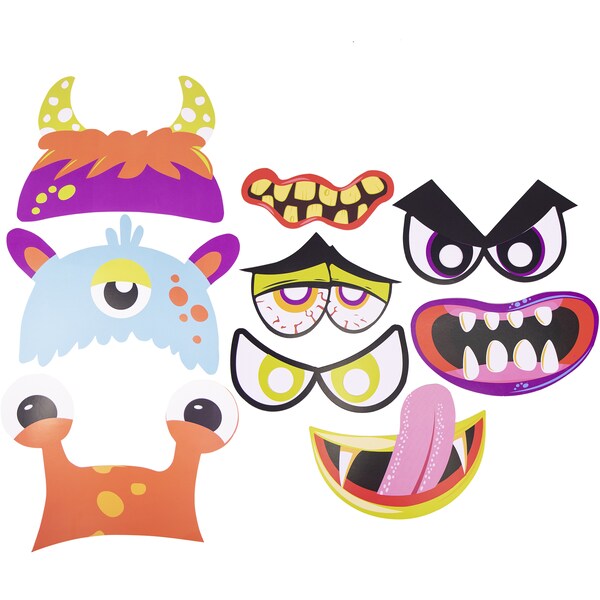 Halloween Photo Booth Props Kit Each