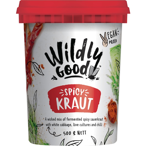 Wildly Good Spicy Kraut 500g