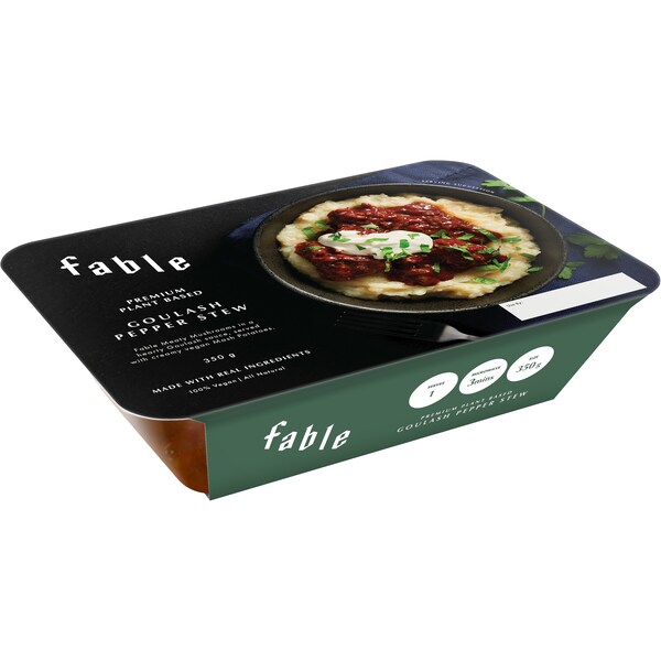 Fable Premium Plant Based Goulash Pepper Stew With Mash 350g