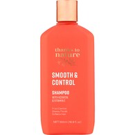 Thanks To Nature Smooth & Control Shampoo With Keratin For Frizzy Hair