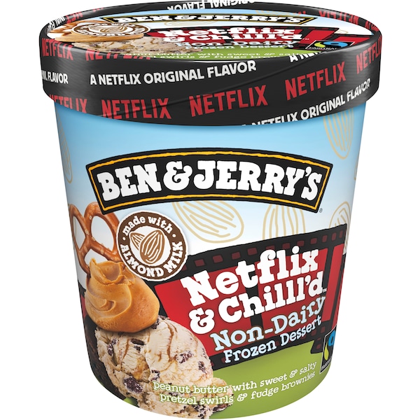 Ben & Jerry's Netflix & Chill'd Non Dairy Frozen Dessert 458ml