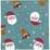 Christmas Lunch Napkin Character 50 pack