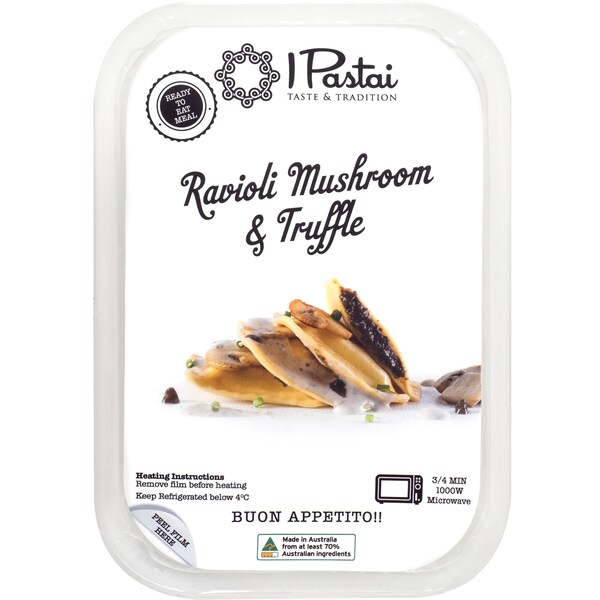I Pastai Fresh Ravioli Mushroom & Truffle 400g