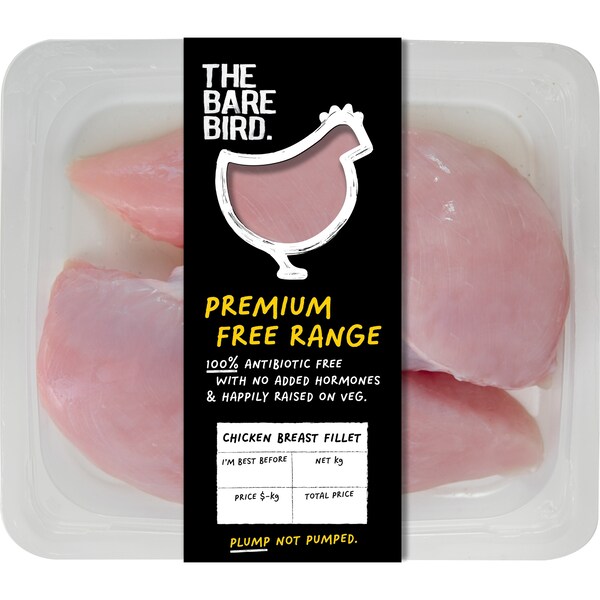 The Bare Bird Chicken Breast Fillet 500g