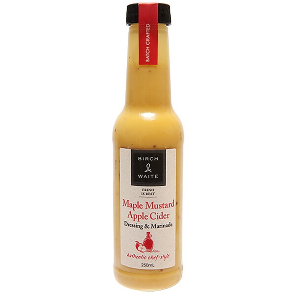 Birch & Waite Maple Mustard Apple Cider Dressing & Marinade 250ml