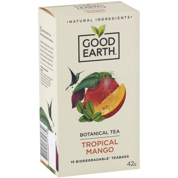 Good Earth Botanical Tea Tropical Mango 15 pack